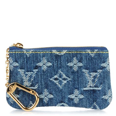 louis vuitton denim key pouch|louis vuitton key pouch bloomingdale's.